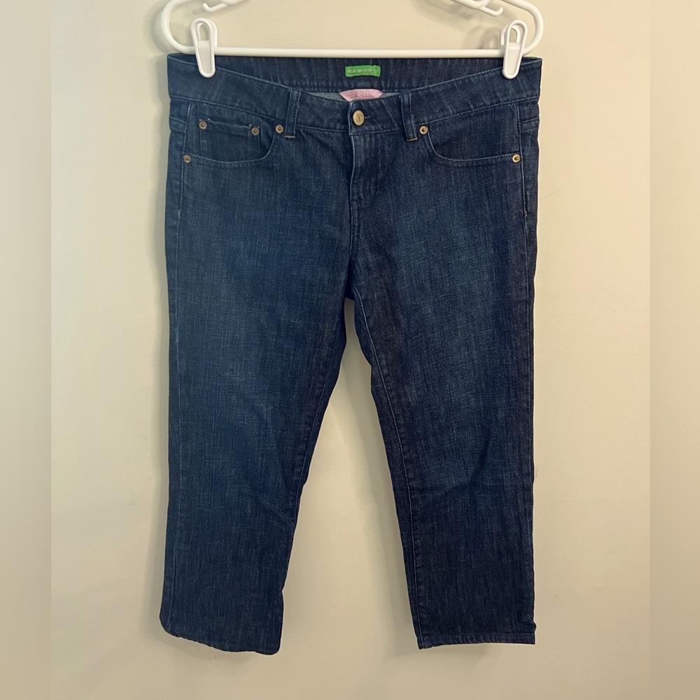 Lily Pulitzer Palm Beach Fit Cropped Jeans